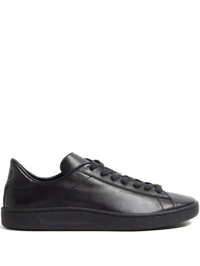 VALENTINO GARAVANI VALENTINO GARAVANI  BLACK LEATHER ROYCO SNEAKERS