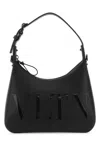 Valentino Garavani Black Leather Vltn Handbag