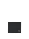 Valentino Garavani Black Leather Wallet