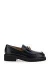 Valentino Garavani Vlogo Locker Loaf In Black