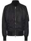 Valentino Women's Nylon Bomber Jacket In Black