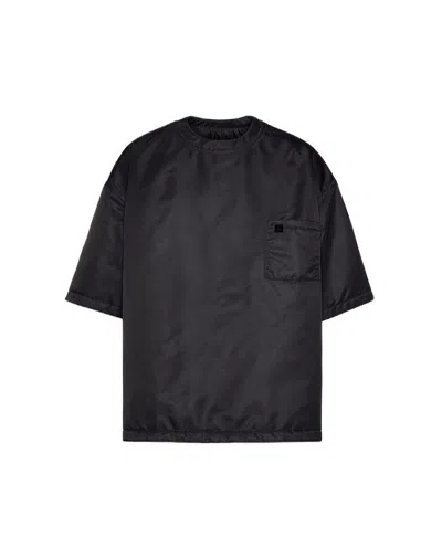 Valentino Garavani Black Nylon Oversize Shirt