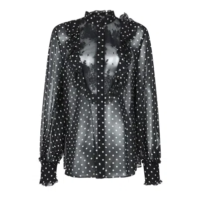 VALENTINO VALENTINO GARAVANI BLACK SHIRT