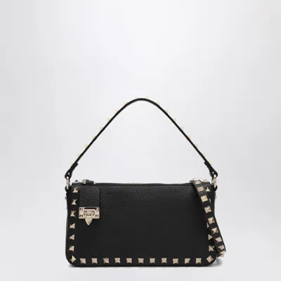 Valentino Garavani Black Small Rockstud Shoulder Bag