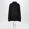 Valentino Wool Blend Wrap Shirt