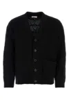 Valentino Garavani Black Wool Cardigan