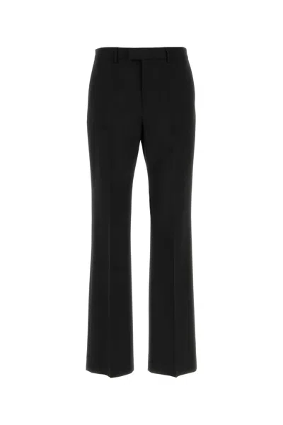 Valentino Garavani Black Wool Pant