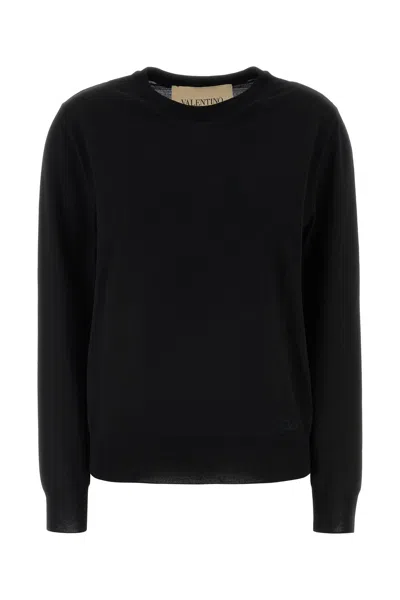 Valentino Garavani Black Wool Sweater