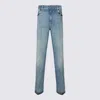 Valentino Straight-fit Denim Pants With Colorful Embellishments
