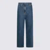 Valentino Wide Leg Denim Jeans