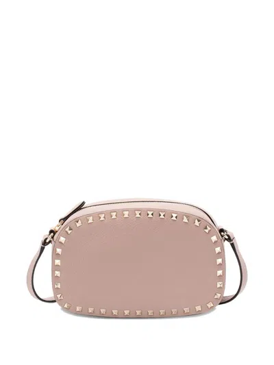 Valentino Garavani Blush Calfskin Bag In Pink