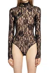 Valentino Woman Black Bodysuits In Black
