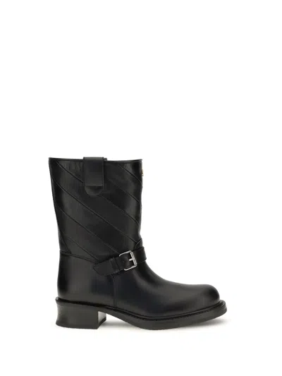 Valentino Garavani Bootie Ankle Boot In Black