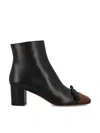 Valentino Valet Du Roi Bootie In Black