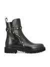 Valentino Rockstud 40mm Leather Ankle Boots In Black