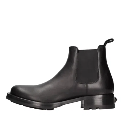 Valentino Garavani Boots Black In Nero Neri E Grigi