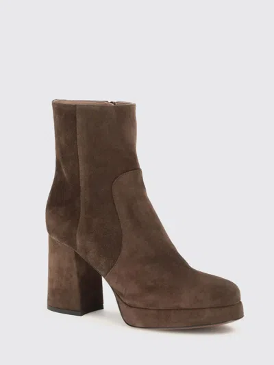 Valentino Garavani Boots Woman In Brown