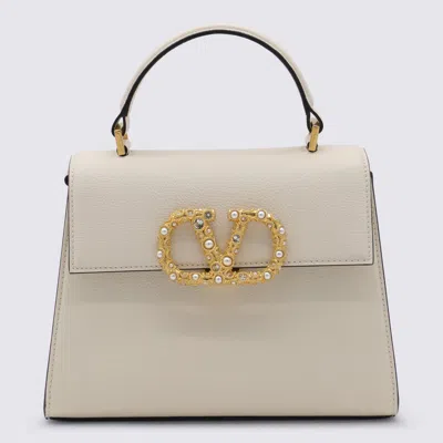 Valentino Garavani Borse... Light Ivory/crystal