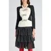 Valentino Garavani Bow Front Virgin Wool Jacket