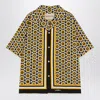 Valentino Bowling Shirt With Bulles Royales Print