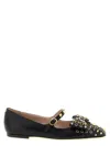 Valentino Garavani Leather Ballerinas With Stud Detailing