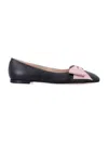 Valentino 'bowow' Ballet Flats Featuring Bow Detail In Multi