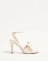 Valentino Bowow Leather Bow Ankle-strap Sandals In Multi