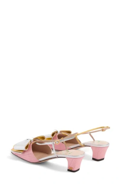 VALENTINO GARAVANI VALENTINO GARAVANI BOWOW SLINGBACK PUMP