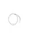Valentino Vlogo Bracelet In Metallic