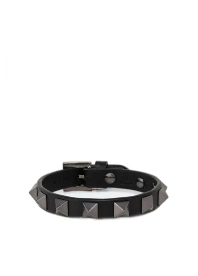 Valentino Garavani Bracelets In Black