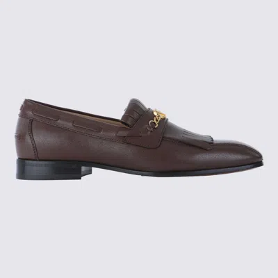 Valentino Garavani Brown Leather Loafers