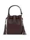 Valentino So Seau Tasseled Leather Shoulder Bag