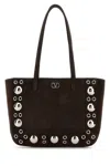 Valentino Brown Suede Nellcote Tote
