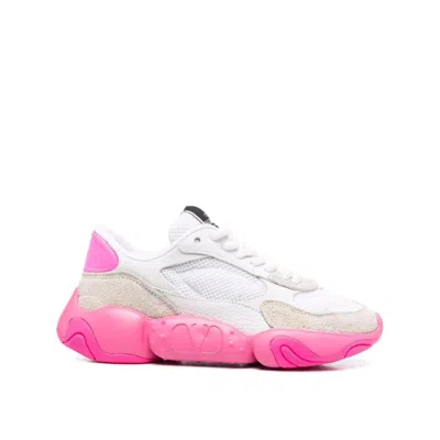 Valentino Garavani Garavani Bubbleback Sneakers In White