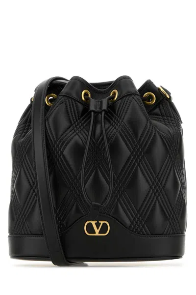 Valentino Garavani Bucket Bags In Black
