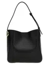 Valentino Vlogo Signature Shoulder Bag In Black