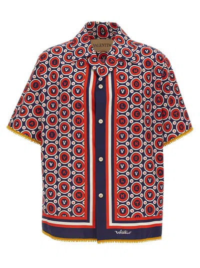 Valentino Garavani Bulles Royales Shirt In Red