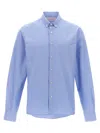 Valentino Camicia Maniche Lunghe Celeste In Blue