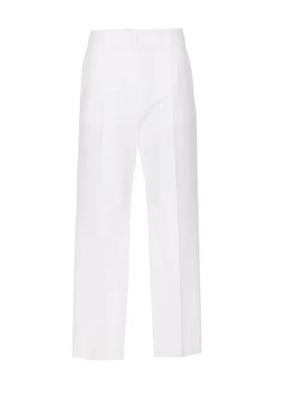 Valentino Garavani Buttoned Straight In White