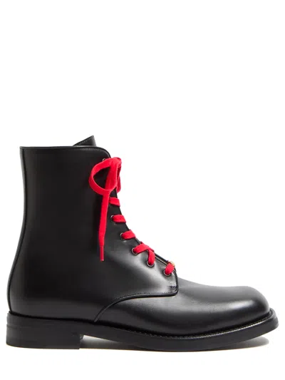 VALENTINO GARAVANI VALENTINO GARAVANI CALFSKIN ANKLE BOOTS