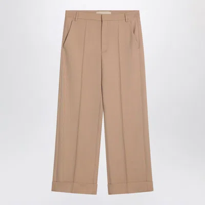 VALENTINO VALENTINO GARAVANI CAMEL-COLOURED TROUSERS