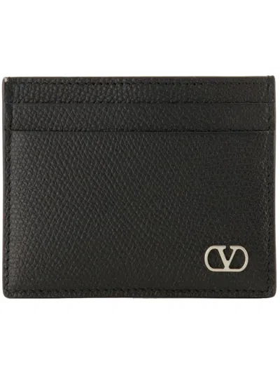 Valentino Garavani Card Holder Accessories In Black