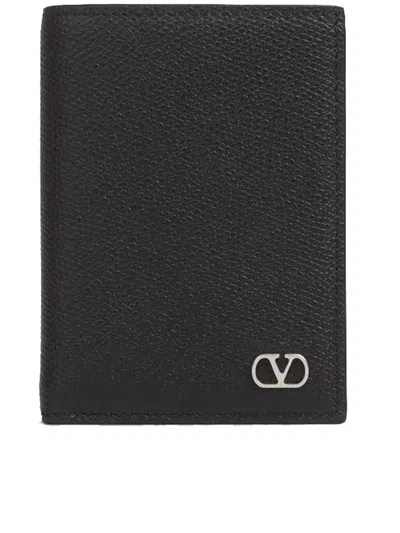 Valentino Garavani Card Holder Accessories In Black