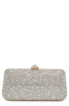 Valentino Carry Secrets Minaudiere Clutch Bag In V3v Crystal/crystal