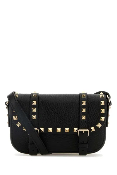 Valentino Garavani Case Crossbody Bag In Black