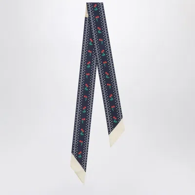 Valentino Garavani Cherryfic Bandeaux Scarf In