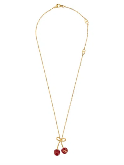 VALENTINO GARAVANI VALENTINO GARAVANI "CHERRYFIC" NECKLACE