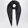 Valentino Garavani Cherryfic Scarf In Gray