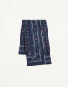 Valentino Garavani Cherryfic Scarf In Black