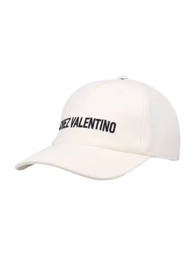 Valentino Garavani Chez Valentino Baseball Cap In White